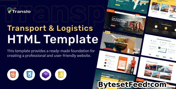 Translo - Transport and Logistics Html Template