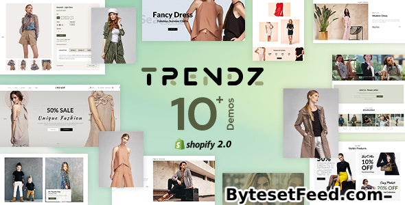 Trendz v1.2 - Shopify OS 2.0 Clothing Shop