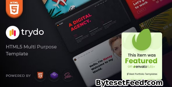 Trydo - Agency and Portfolio Template