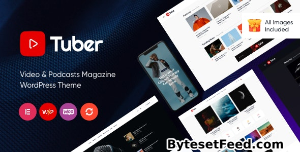 Tuber v1.12 - Video Blog & Podcast WordPress Theme