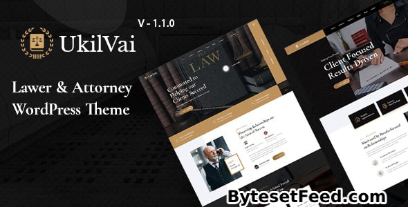 Ukilvai v1.1.2 - Lawyer & Attorney WordPress Theme