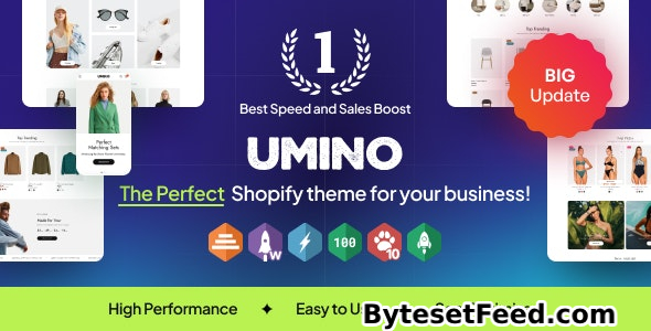 Umino v2.7.0 - Multipurpose Shopify Themes OS 2.0 - RTL Support