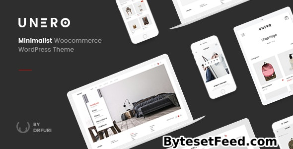 Unero v2.1.3 - Minimalist AJAX WooCommerce WordPress Theme