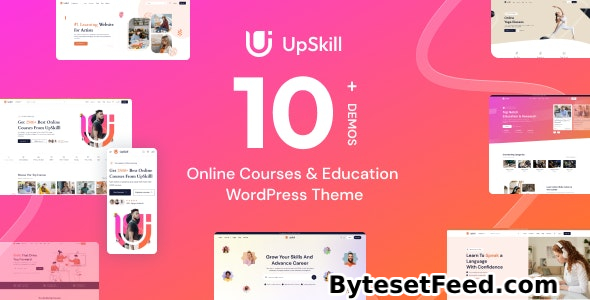 UpSkill v1.0 - Education Online Courses LMS WordPress Theme