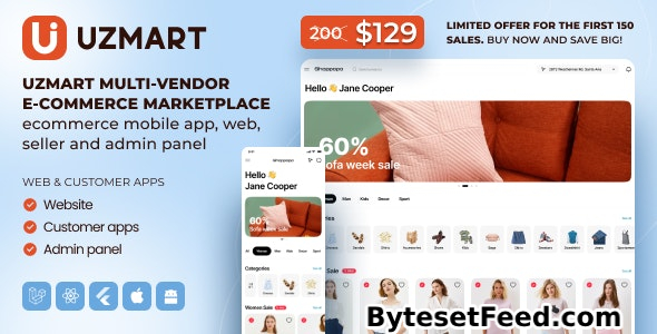 UzMart v1.0 - Multi-Vendor E-commerce Marketplace - nulled