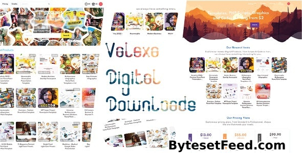Valexa v4.3.0 - PHP Script For Selling Digital Products And Digital Downloads - nulled