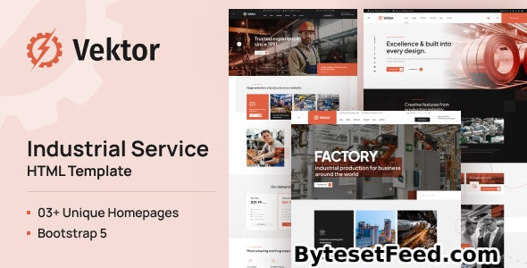 Vector - Industrial Service HTML Template