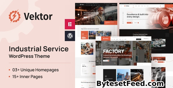 Vektor v1.0.0 - Industrial Service WordPress Theme