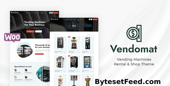 Vendomat v1.3 - Vending Machines WooCommerce Theme