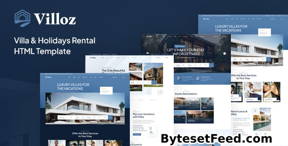 Villoz - Villa & Holidays Rental HTML Template