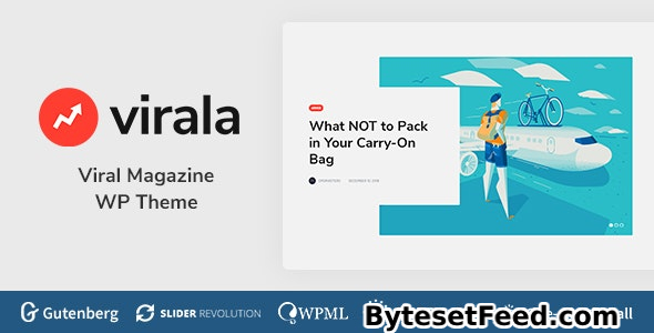 Virala v1.0.9 - Viral Magazine WordPress Theme