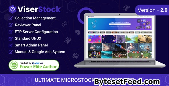 ViserStock v2.0 - Ultimate Microstock Marketplace - nulled