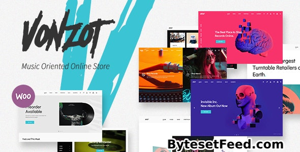 Vonzot v1.8.6 - Music Oriented WooCommerce Theme