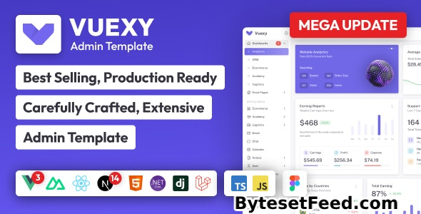 Vuexy v10.2.0 - Vuejs, React, HTML & Laravel Admin Dashboard Template