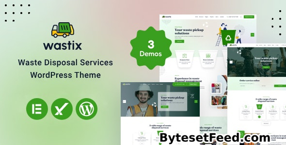 Wastix v1.0 - Waste Disposal Services WordPress Theme