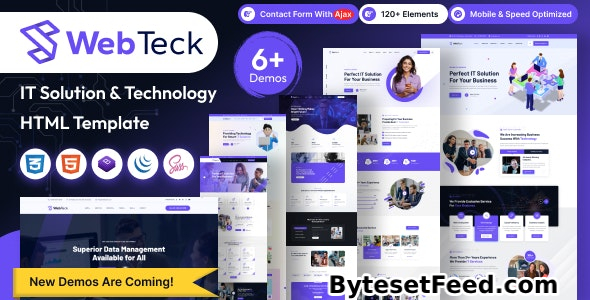 Webteck v1.0 - IT Solution and Technology HTML Template