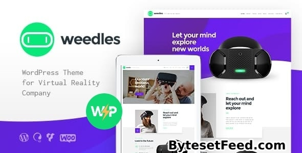 Weedles v1.1.10 - Virtual Reality Landing Page & Store WordPress Theme