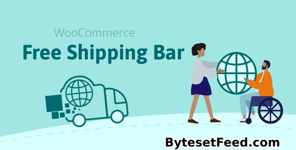 WooCommerce Free Shipping Bar v1.2.3 - Increase Average Order Value