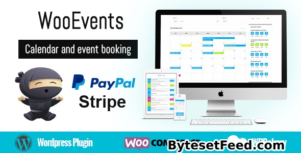 WooEvents v4.1 - Calendar and Event Booking