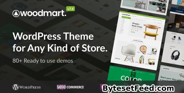 WoodMart v7.4.3 - Responsive WooCommerce Wordpress Theme