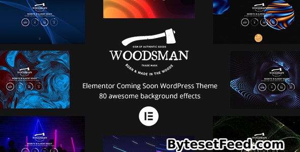 Woodsman v4.0.0 - Elementor Coming Soon WordPress Theme