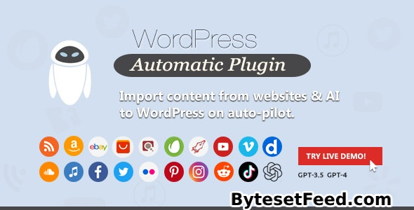 Wordpress Automatic Plugin v3.95.0