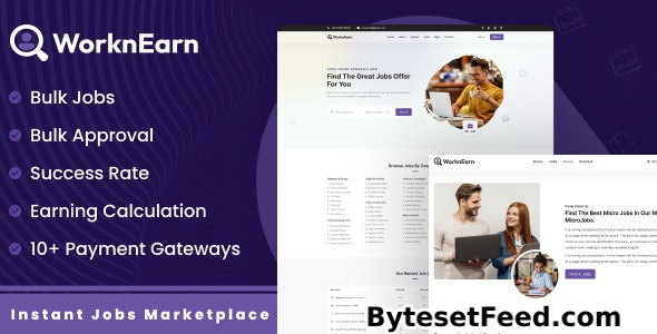 WorknEarn v1.0 - Instant Jobs Marketplace