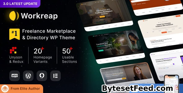 Workreap v3.0.0 - Freelance Marketplace WordPress Theme