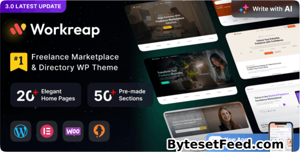 Workreap v3.0.3 - Freelance Marketplace WordPress Theme