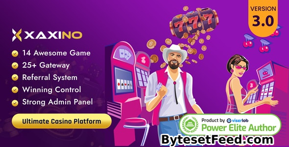 Xaxino v3.0 - Ultimate Casino Platform - nulled