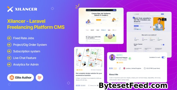 Xilancer v2.3.0 - Freelancer Marketplace Platform with Services & Projects - nulled