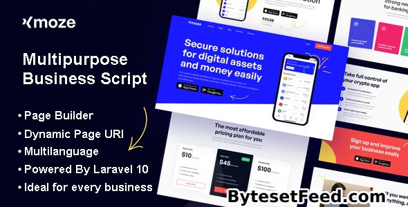 Xmoze v1.0.0 - Multipurpose Business Script