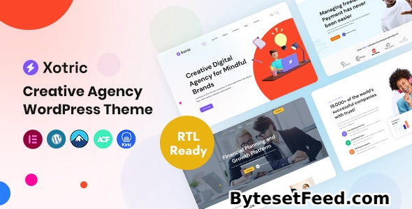 Xotric v1.2 - Creative Agency WordPress Theme + RTL