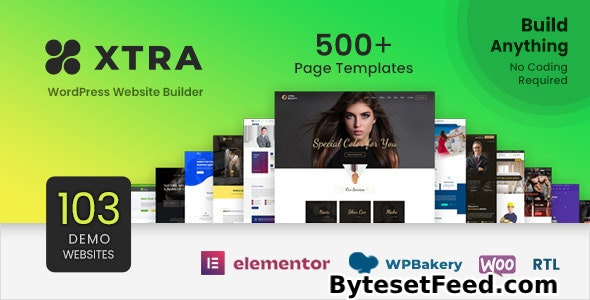 Xtra v4.8.0 - Multipurpose WordPress Theme + RTL