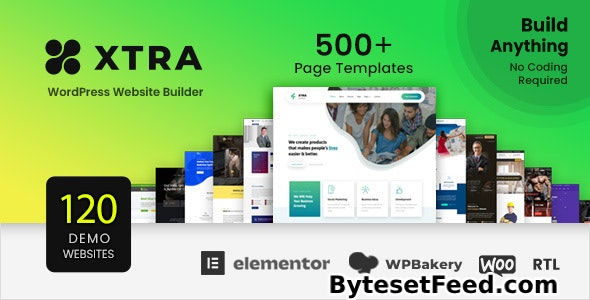 Xtra v4.9.6 - Multipurpose WordPress Theme + RTL