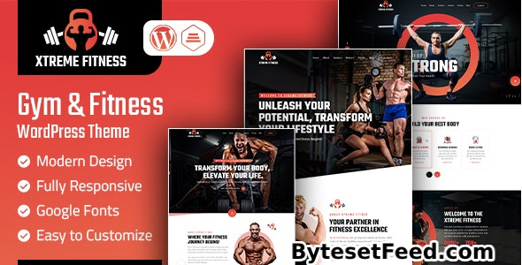 Xtreme Fitness v1.0 - Gym & Fitness WordPress Theme