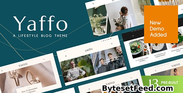 Yaffo v1.4.42 - A Lifestyle Personal Blog WordPress Theme