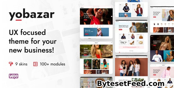 Yobazar v1.3.2 - Elementor WooCommerce WordPress Theme