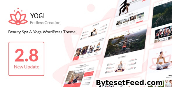 Yogi v2.9.0 - Health Beauty & Yoga WordPress Theme