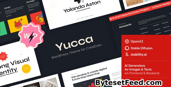 Yucca v1.13 - WordPress Theme for Creatives