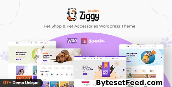 Ziggy v1.2.2 - Pet Shop WordPress Theme