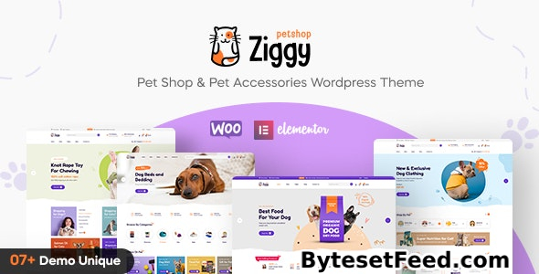 Ziggy v1.2.3 - Pet Shop WordPress Theme