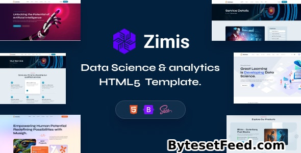 Zimis - Data Science & Analytics HTML5 Template