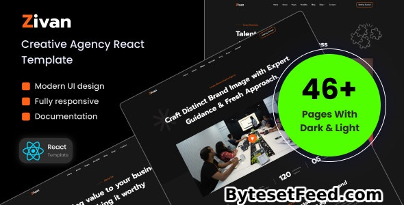 Zivan - Creative Agency React Template