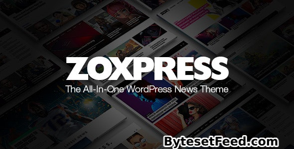 ZoxPress v2.11.0 - All-In-One WordPress News Theme