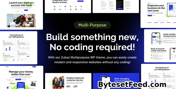 Zubaz v1.0.0 - SaaS & Startup WordPress Theme