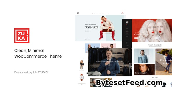 Zuka v1.6.1 - Clean, Minimal WooCommerce Theme