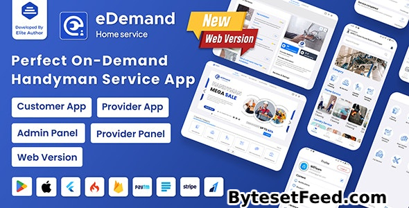 eDemand v2.1.0 - Multi Vendor On Demand Handy Services