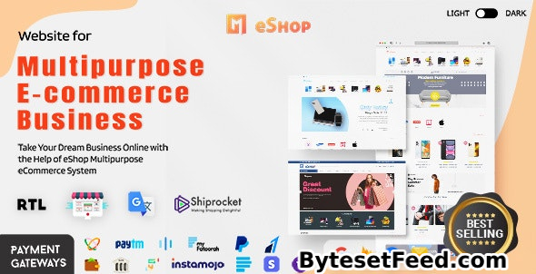 eShop Web v2.9.0 - Multi Vendor eCommerce Marketplace / CMS - nulled