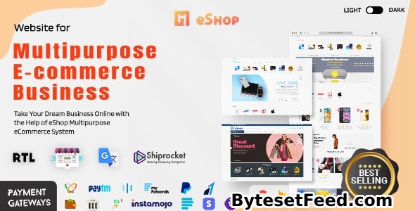 eShop Web v2.9.3 - Multi Vendor eCommerce Marketplace / CMS - nulled